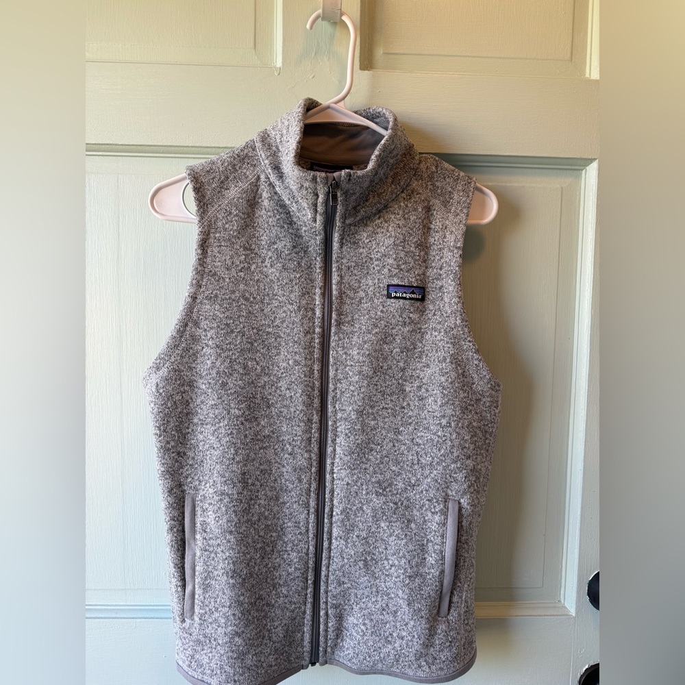 Grey Patagonia Vest Women’s Medium